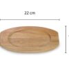 ECHTWERK Servierpfanne Big schwarz Eisen B/H/L: ca. 12x4,5x22 cm – Bild 2