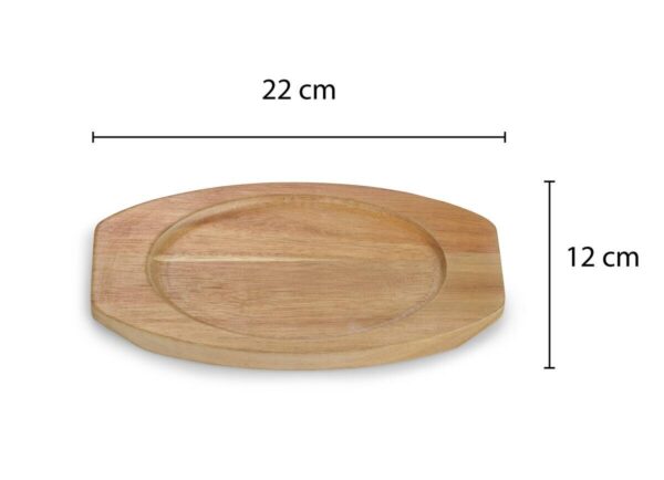 ECHTWERK Servierpfanne Big schwarz Eisen B/H/L: ca. 12x4,5x22 cm – Bild 2