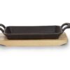 ECHTWERK Servierpfanne schwarz Eisen B/H/L: ca. 10x4x20 cm – Bild 2
