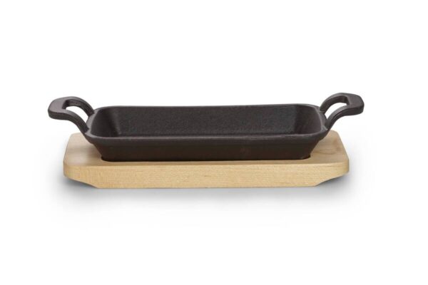 ECHTWERK Servierpfanne schwarz Eisen B/H/L: ca. 10x4x20 cm – Bild 2