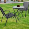 VCM Gartensitzgruppe Sonlas anthrazit Glas B/H/L: ca. 70x89x70 cm – Bild 3