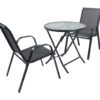 VCM Gartensitzgruppe Sonlas anthrazit Glas B/H/L: ca. 70x89x70 cm – Bild 4