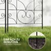 Outsunny Rankgitter schwarz B/H/L: ca. 1,3x120x50 cm – Bild 3