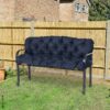 Outsunny Bankauflage blau Polyester B/H/L: ca. 150x8x98 cm Outsunny Bankauflage blau Polyester B/H/L: ca. 150x8x98 cm – Bild 5