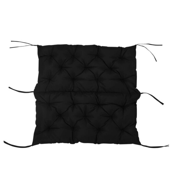 Outsunny Bankauflage schwarz Schaumstoff B/H/L: ca. 98x8x100 cm – Bild 3