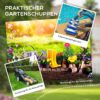 Outsunny Gartenhaus grau B/H/L: ca. 149x192x122 cm – Bild 2