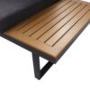 Loungeset Sevilla anthrazit Aluminium – Bild 3