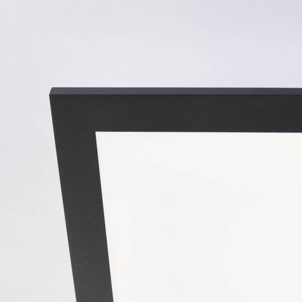 Brilliant LED-Deckenleuchte Briston schwarz Metall Kunststoff B/H/L: ca. 83,5x7,5x43,5 cm – Bild 5