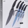 Household Blue Messerset mehrfarbig Edelstahl 5 tlg. – Bild 3