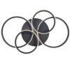 Reality LED-Deckenleuchte Cires mattschwarz Metall B/H/L: ca. 8,5x49,5x65,5 cm – Bild 2