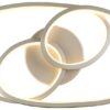 Nolo LED-Deckenleuchte Dual champagner Metall B/H/L: ca. 21x8x45 cm – Bild 3