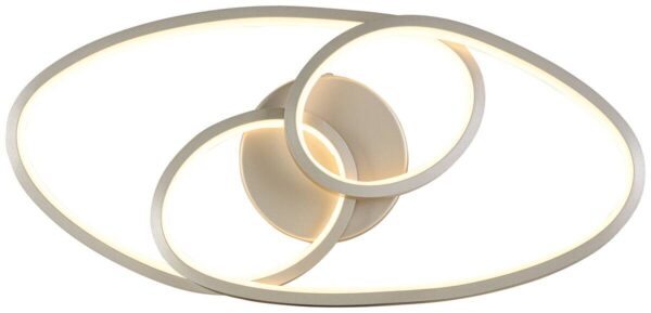 Nolo LED-Deckenleuchte Dual champagner Metall B/H/L: ca. 21x8x45 cm – Bild 3