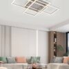 Nolo LED-Deckenleuchte Twin champagner Metall B/H/L: ca. 36x9,1x58 cm – Bild 2