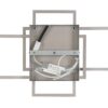 Nolo LED-Deckenleuchte Twin champagner Metall B/H/L: ca. 36x9,1x58 cm – Bild 3