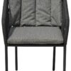 POCOline Gartenstuhl grau Webstoff B/H/L: ca. 68x79x58 cm – Bild 3