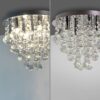 Just Light LED-Kronleuchter Kulunka B/H/L: ca. 28x25x28 cm Just Light LED-Kronleuchter Kulunka B/H/L: ca. 28x25x28 cm – Bild 4