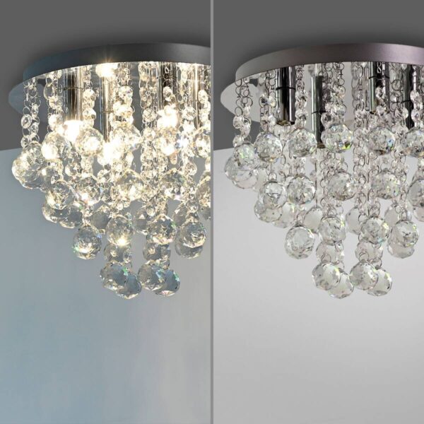 Just Light LED-Kronleuchter Kulunka B/H/L: ca. 28x25x28 cm Just Light LED-Kronleuchter Kulunka B/H/L: ca. 28x25x28 cm – Bild 4