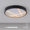 Just Light LED-Deckenleuchte Mikado schwarz H/D: ca. 5,3x40 cm – Bild 3