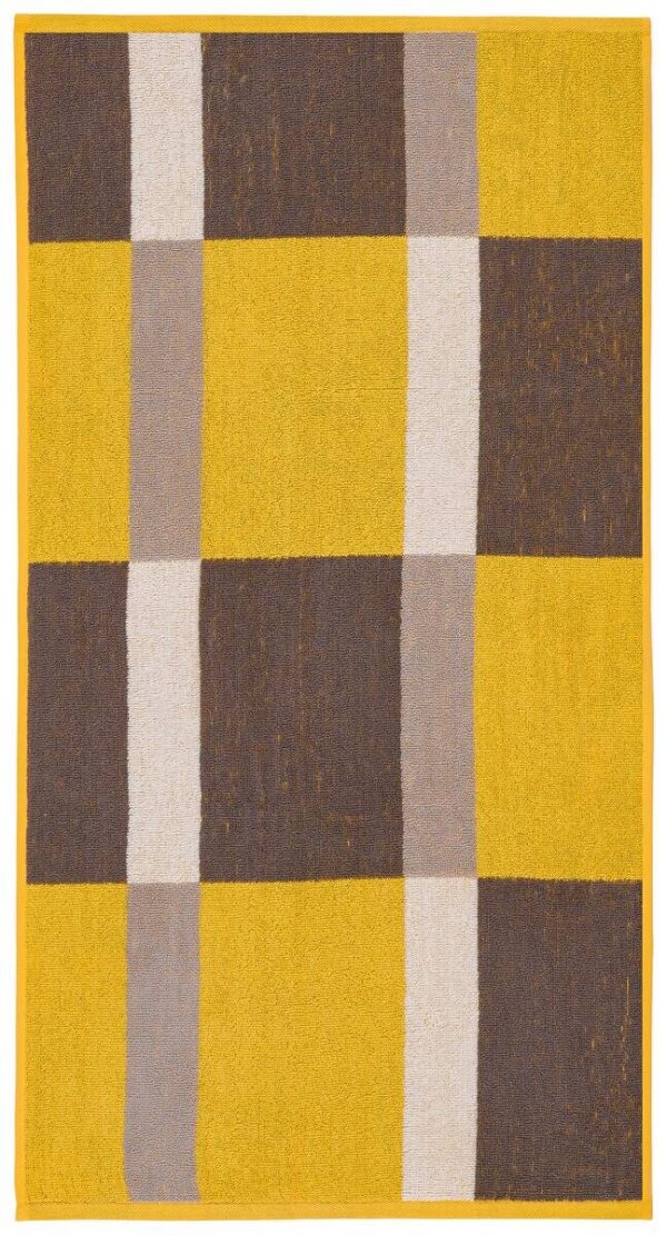 Handtuch gelb Baumwolle B/L: ca. 50x100 cm – Bild 2