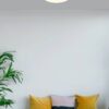 GLOBO LED-Deckenleuchte weiß Opal Metall Kunststoff H/D: ca. 8x39 cm 1 Brennstellen – Bild 2