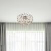 GLOBO LED-Deckenleuchte Rauch Chrom Metall H/D: ca. 32,5x60 cm 6 Brennstellen – Bild 2
