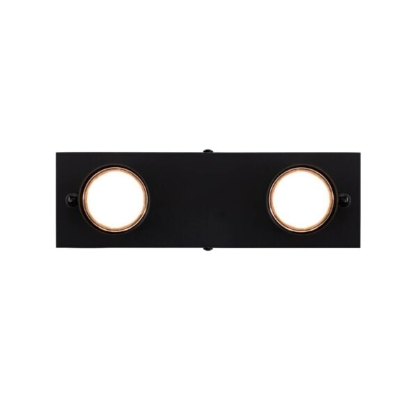 POCOline Spot 2-flg. Thanina schwarz Metall B/H/L: ca. 8x12x34 cm GU10 2 Brennstellen – Bild 4