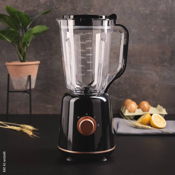 BERGNER Stabmixer schwarz Stahl Kunststoff B/H/L: ca. 18x40,5x20,5 cm BERGNER Stabmixer schwarz Stahl Kunststoff B/H/L: ca. 18x40,5x20,5 cm – Bild 4