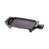 SWISS HOME Grillplatte schwarz Aluminium B/H/L: ca. 10,2x22,8x38,6 cm – Bild 5