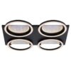 POCOline LED-Deckenleuchte Arietty schwarz Metall Kunststoff B/H/L: ca. 44,5x7x48 cm – Bild 2