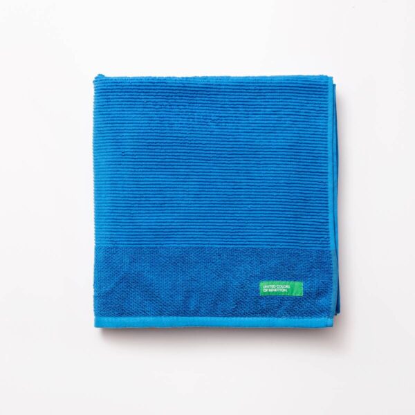 BENETTON Frottier-Set RAINBOW blau Baumwolle B/L: ca. 50x90 cm BENETTON Frottier-Set RAINBOW blau Baumwolle B/L: ca. 50x90 cm – Bild 4