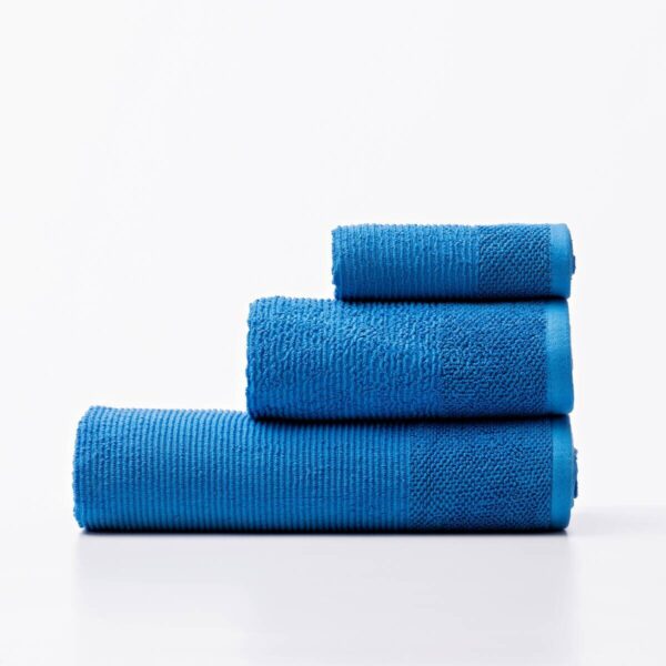 BENETTON Frottier-Set RAINBOW blau Baumwolle B/L: ca. 50x90 cm BENETTON Frottier-Set RAINBOW blau Baumwolle B/L: ca. 50x90 cm – Bild 5