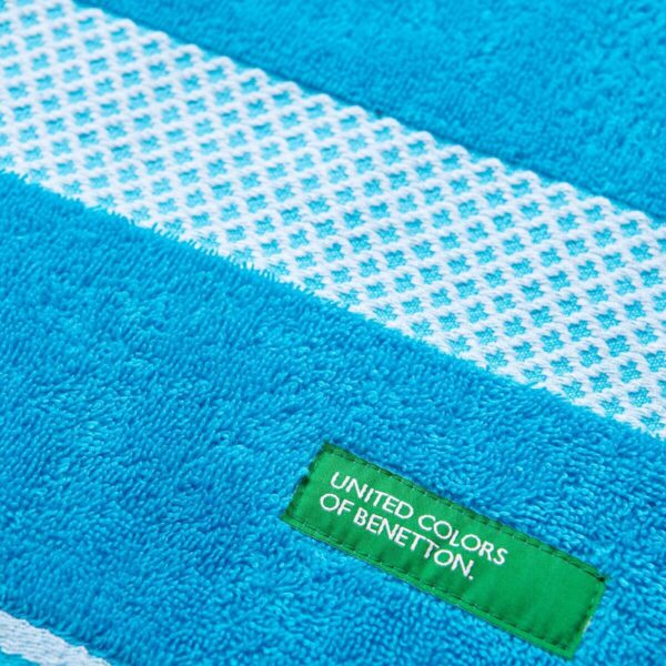 BENETTON Badetuch SUMMER blau Baumwolle B/L: ca. 70x140 cm – Bild 2