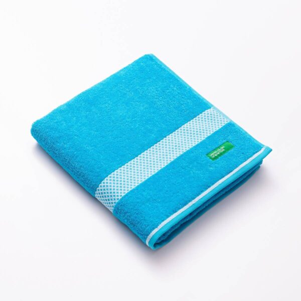 BENETTON Badetuch SUMMER blau Baumwolle B/L: ca. 70x140 cm – Bild 4
