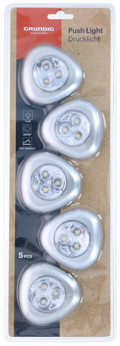 LED-Strahler silber B/H/L: ca. 3,5x38,7x13 cm 6 Brennstellen – Bild 4