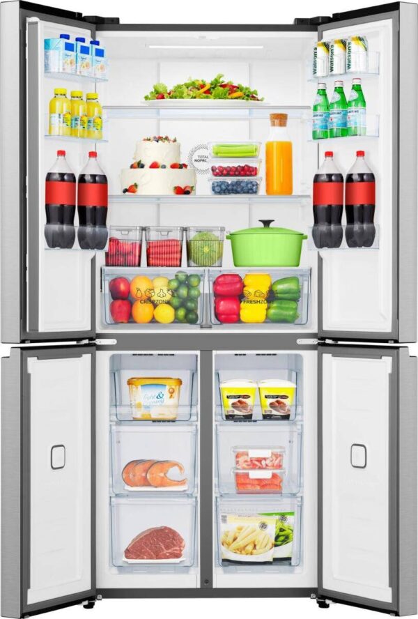 Gorenje Cross-Door NRM819D61X Inox B/H/T: ca. 79,4x190x65 cm – Bild 4