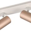 Reality Spot 2-flg. Marley kaffee Metall B/H/L: ca. 30x15x9 cm null 2 Brennstellen Reality Spot 2-flg. Marley kaffee Metall B/H/L: ca. 30x15x9 cm null 2 Brennstellen – Bild 4
