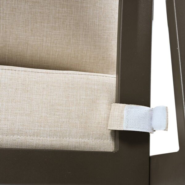 POCOline Gartensitzgruppe Grasse taupe Stahl – Bild 5