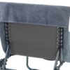 Auflage grau Baumwolle B/L: ca. 70x120 cm – Bild 2