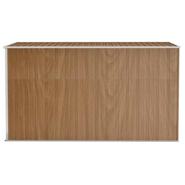vidaXL Gartenhaus braun B/H/T: ca. 118x178x288 cm vidaXL Gartenhaus braun B/H/T: ca. 118x178x288 cm – Bild 5