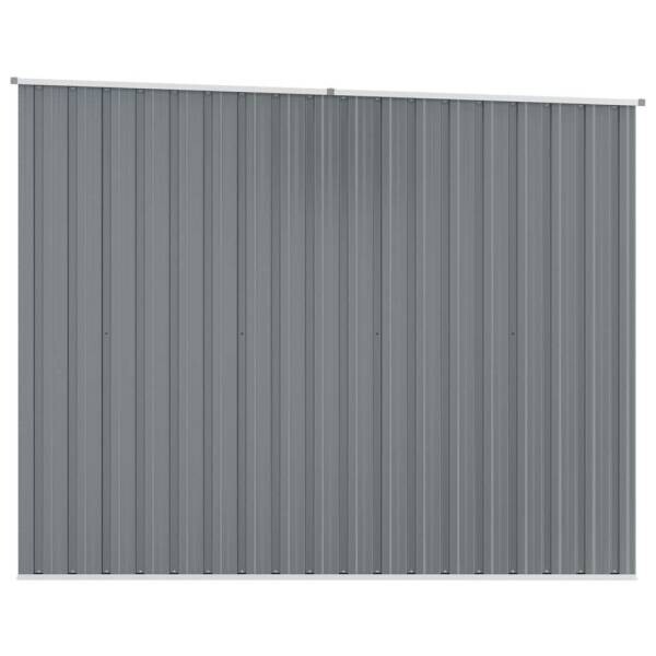 vidaXL Gerätehaus grau B/H: ca. 196x160 cm – Bild 2