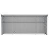 vidaXL Gartenhaus anthrazit B/H/T: ca. 118x178x382 cm – Bild 4