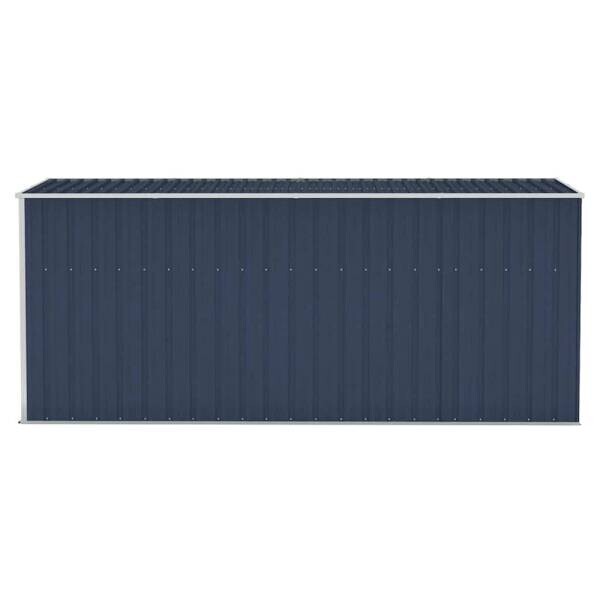 vidaXL Gartenhaus anthrazit B/H/T: ca. 118x178x382 cm – Bild 5
