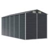 vidaXL Gartenhaus anthrazit B/H/T: ca. 191x198x470 cm vidaXL Gartenhaus anthrazit B/H/T: ca. 191x198x470 cm – Bild 2