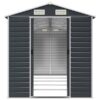 vidaXL Gartenhaus anthrazit B/H/T: ca. 191x198x470 cm vidaXL Gartenhaus anthrazit B/H/T: ca. 191x198x470 cm – Bild 5