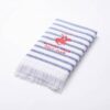 POLO CLUB Hamamtuch POLO CLUB blau Baumwolle B/L: ca. 80x165 cm – Bild 4