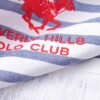 POLO CLUB Hamamtuch POLO CLUB blau Baumwolle B/L: ca. 80x165 cm – Bild 5