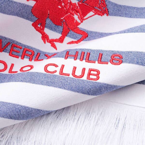 POLO CLUB Hamamtuch POLO CLUB blau Baumwolle B/L: ca. 80x165 cm – Bild 5