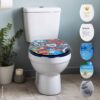 HI WC-Sitz bunt MDF HI WC-Sitz bunt MDF – Bild 2