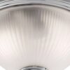 Searchlight Badleuchte American Diner silber Glas Stahl B/H/L/D: ca. 29x15x29x29 cm E14 2 Brennstellen – Bild 2