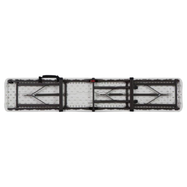 Lifetime Bierzeltgarnitur weiß Kunststoff B/H/L: ca. 182x74x76 cm – Bild 2